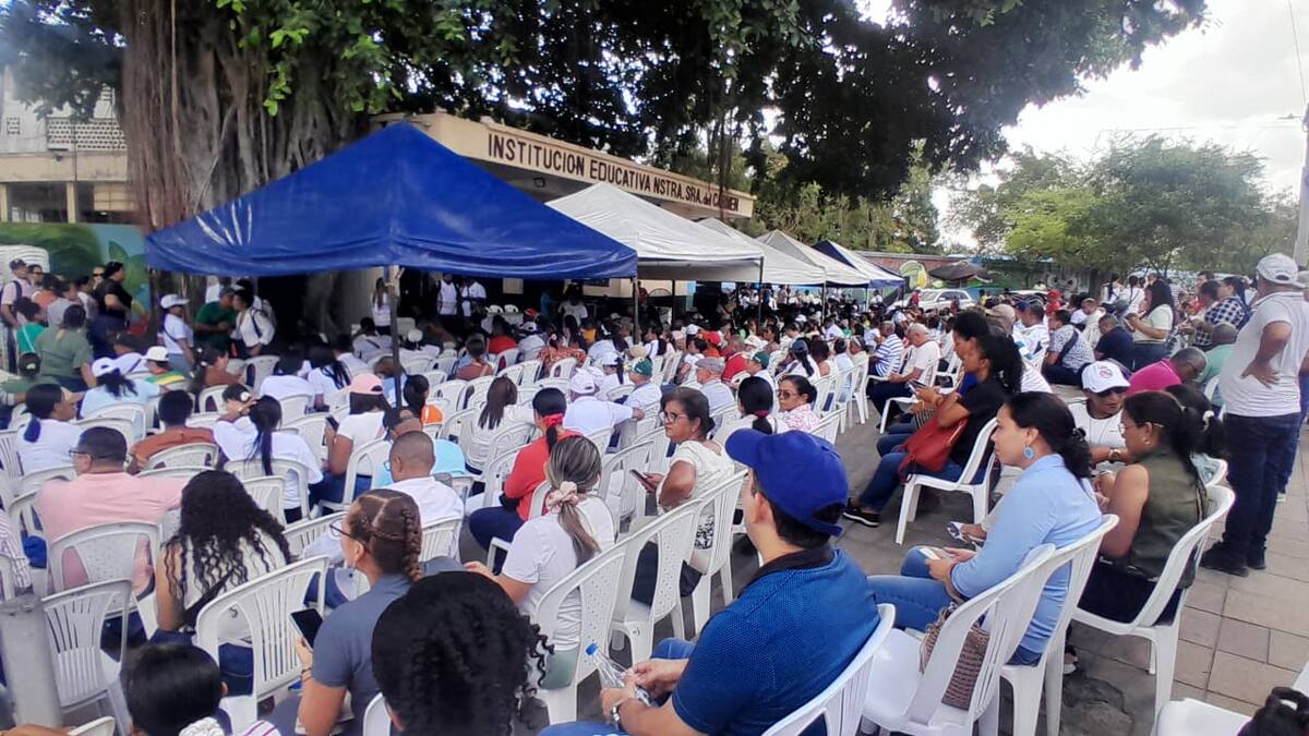 Cartagena su sumó al paro nacional de maestros convocado por Fecode. // Foto: Julio Castaño - El Universal