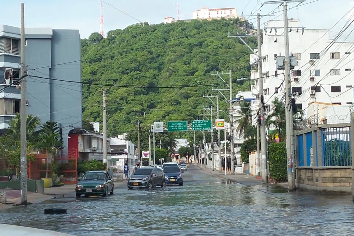 Cartagena se despierta con lluvias sorpresivas: ¿qué se espera hoy?