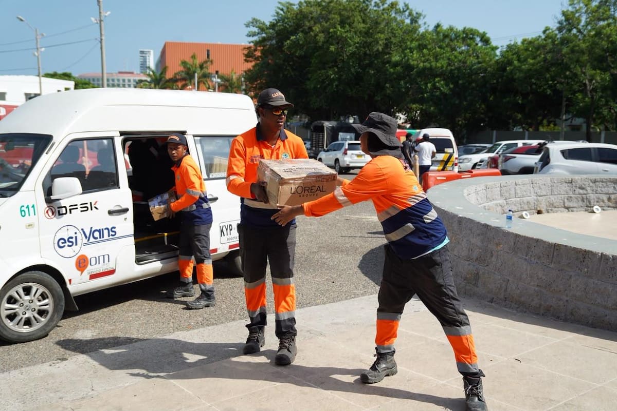 La atención en el Coliseo Bernardo Caraballo se extenderá hoy jueves 13 de agosto hasta las 9 de la noche // Cortesía: Alcaldía de Cartagena.