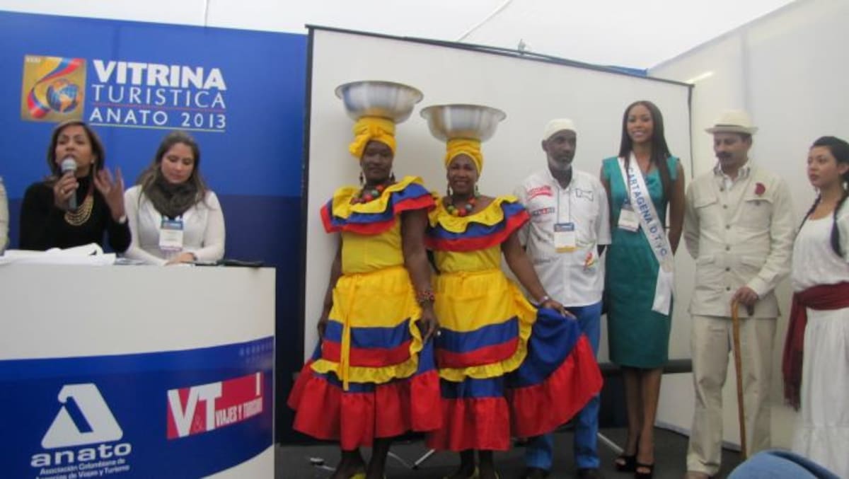 Cartagena, en la Vitrina Turística de Anato. HERMES FIGUEROA A. - EL UNIVERSAL -