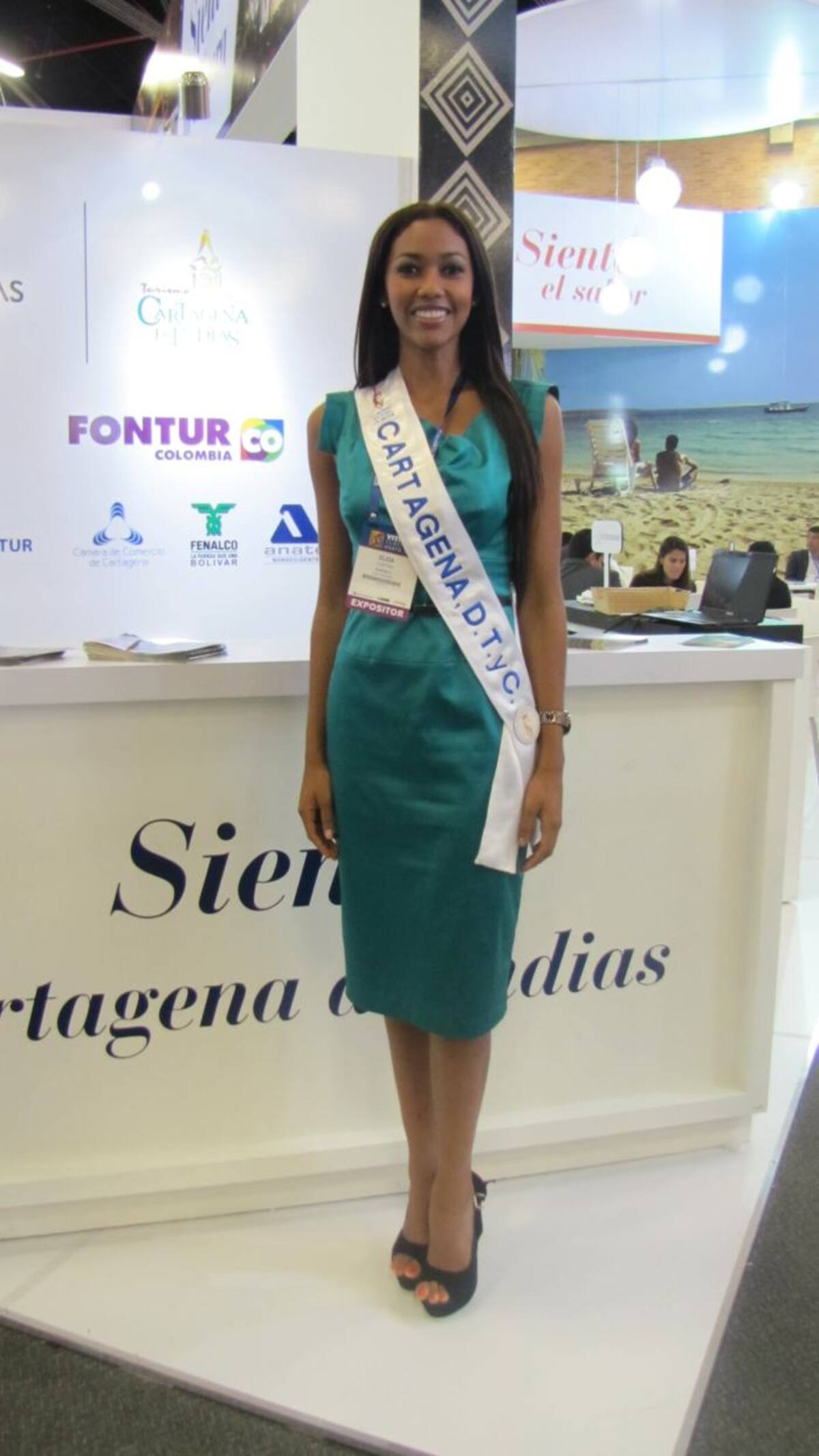 Elida Castro, Señorita Cartagena HERMES FIGUEROA A. - EL UNIVERSAL -