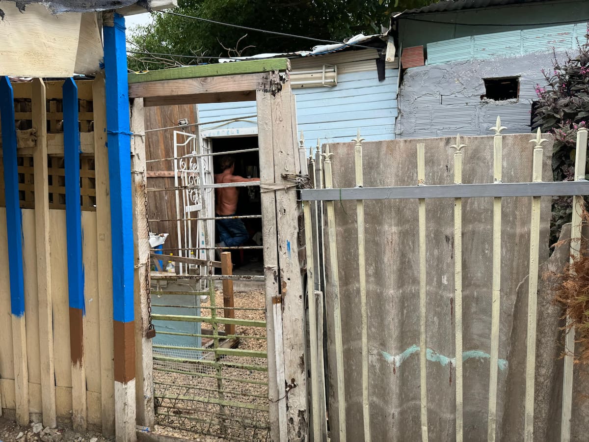 Casa en asentamiento de Chambacú. // Foto: El Universal- Nayib Gaviria