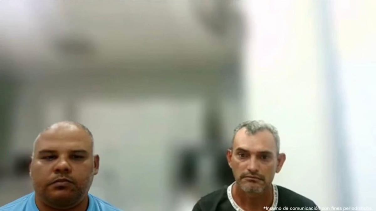 Capturan a dos hombres por caso de Yulixa Toloza en Bogotá. // Foto: cortesía de la Fiscalía General de la Nación.