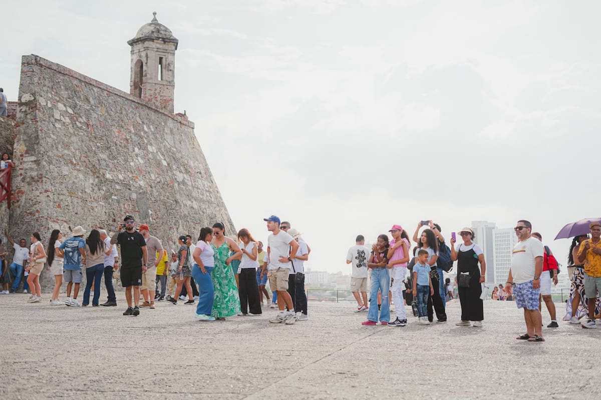 Así vivieron miles de cartageneros la entrada gratis al Castillo de San Felipe
