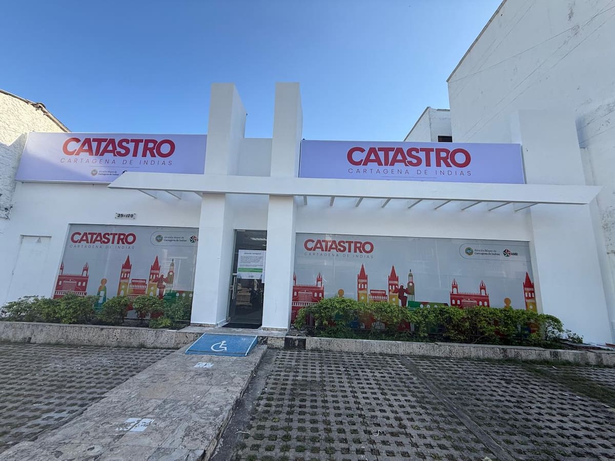 La oficina de Catastro Cartagena está ubicada en el callejón Olaya, barrio Manga. // Foto: cortesía