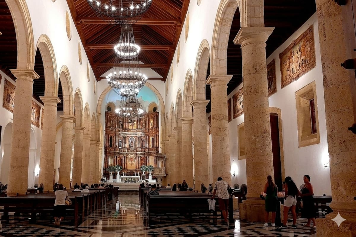 20 años de restauración de la Catedral de Cartagena: el antes y el después de un ícono colonial