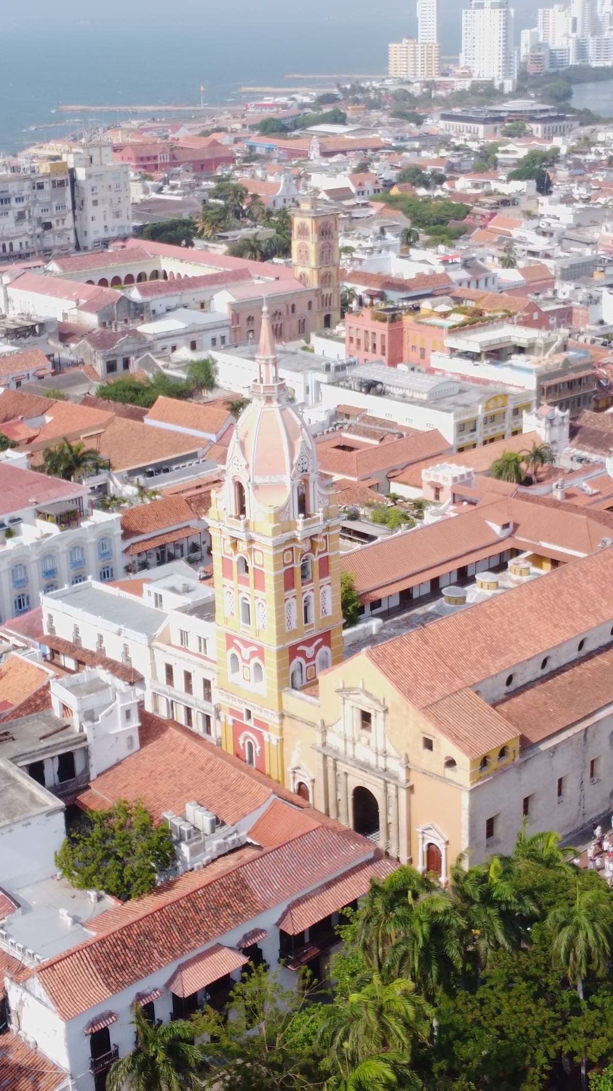 La Catedral Basílica Metropolitana de Santa Catalina de Alejandría uno de los templos emblemáticos de la ciudad // CORTESÍA.