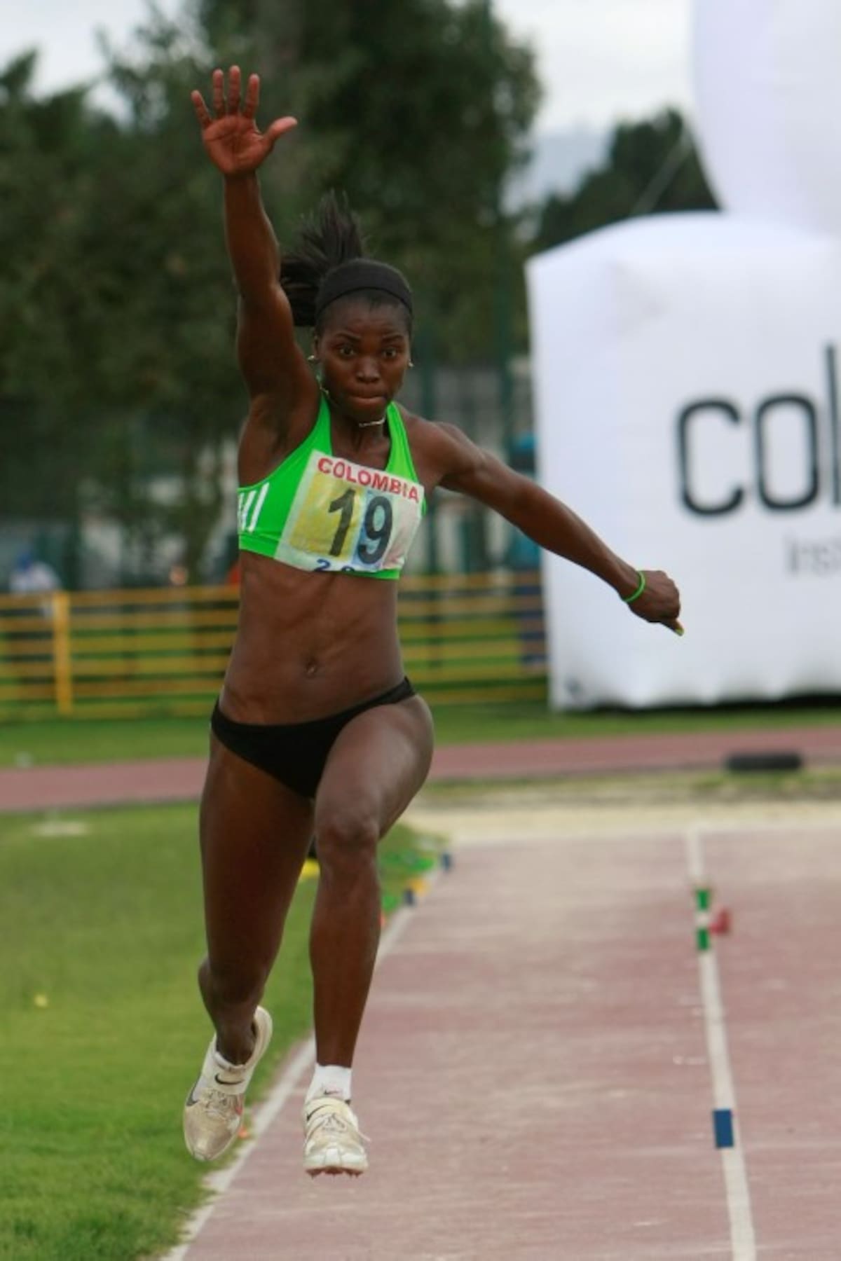 La atleta Caterine Ibargüen. COLPRENSA
