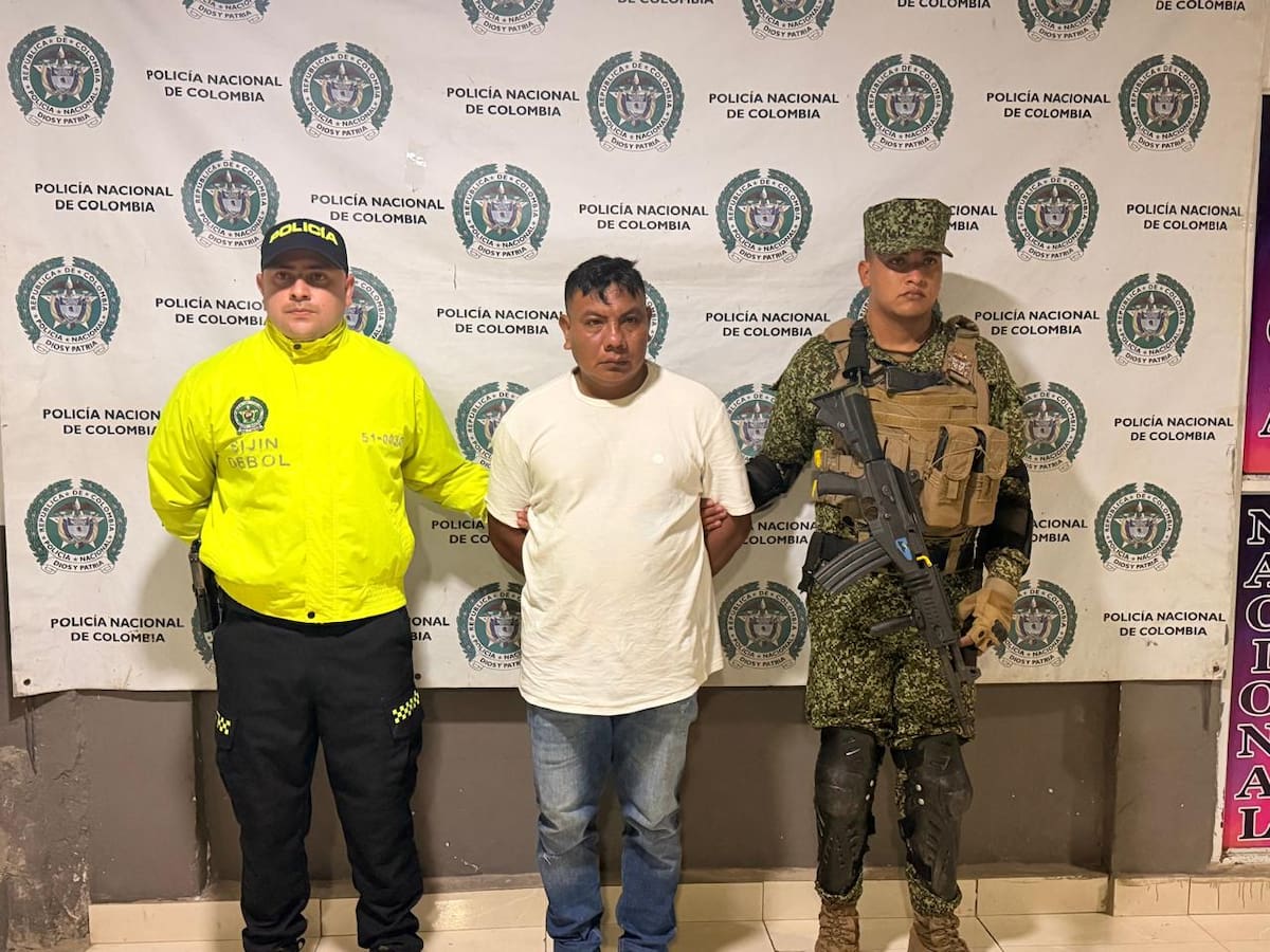 La Policía confirmó la captura de alias 'Chino' y 'el Águila' en medio de la ofensiva contra el Clan del Golfo. // Foto: suministrada por la Policía de Bolívar.