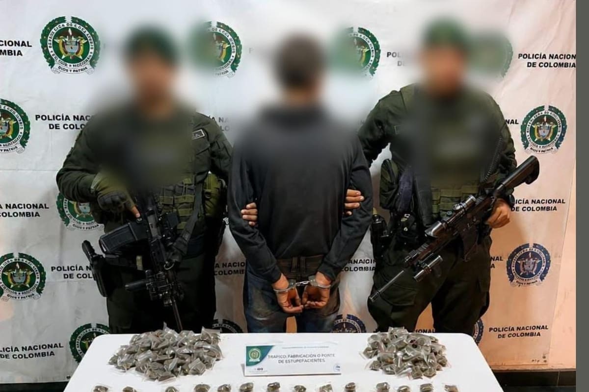 Cayó alias ‘El Pipa’: lo sorprendieron con dosis de estupefacientes en Arjona