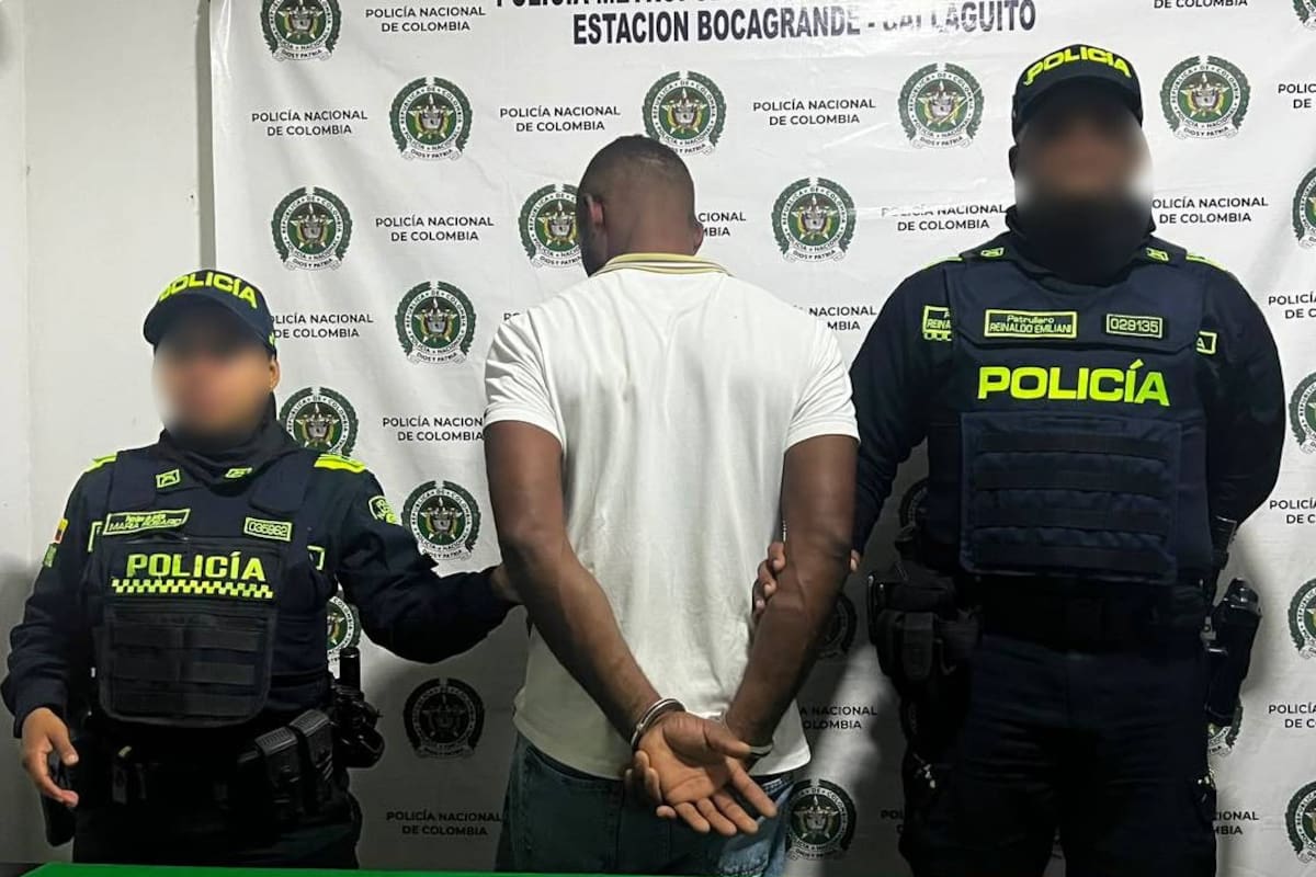 En persecución, capturan a ‘Gera’ por hurto de celular a turista en Cartagena