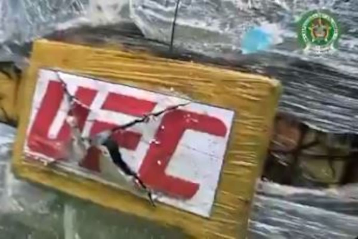 Video: cayó más de una tonelada de cocaína de cartel de México en Cartagena