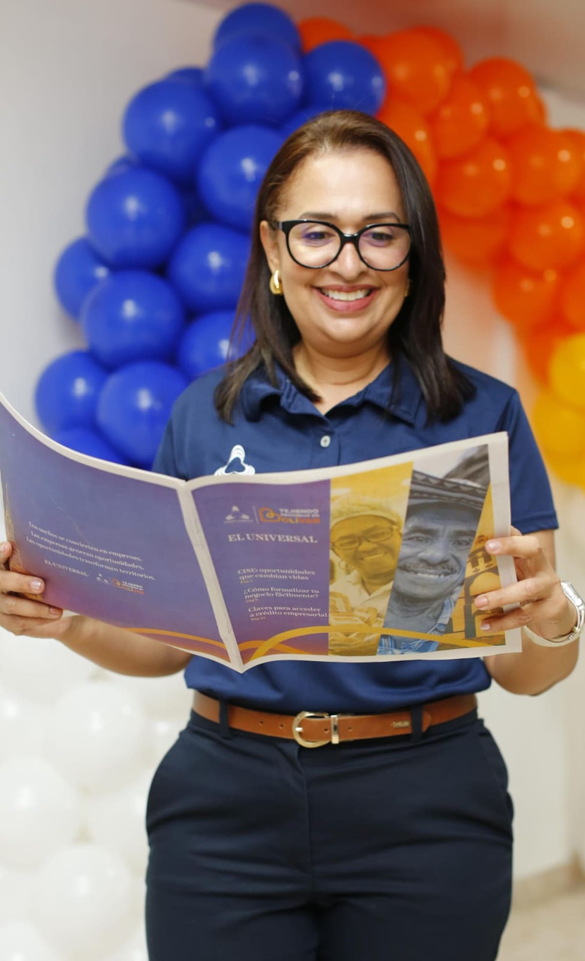 Andrea Piña, presidenta ejecutiva de la Cámara de Comercio de Cartagena // LUIS HERRÁN.