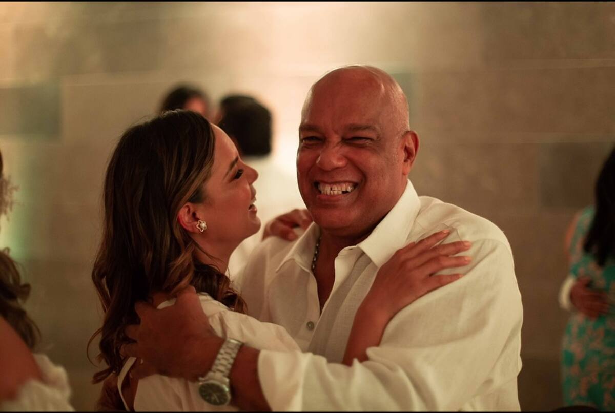 Cecilia Baena y su padre, Eugenio Baena. //Foto tomada de IG: chechybaena