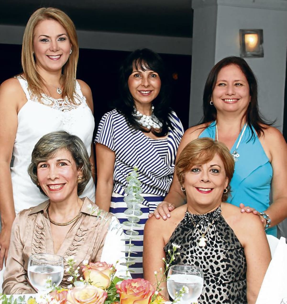 De pie: Claudia Fontalvo, Jacqueline Lara y Claudia Jerez; sentadas: Claudia Rodríguez y Norah Lozano.