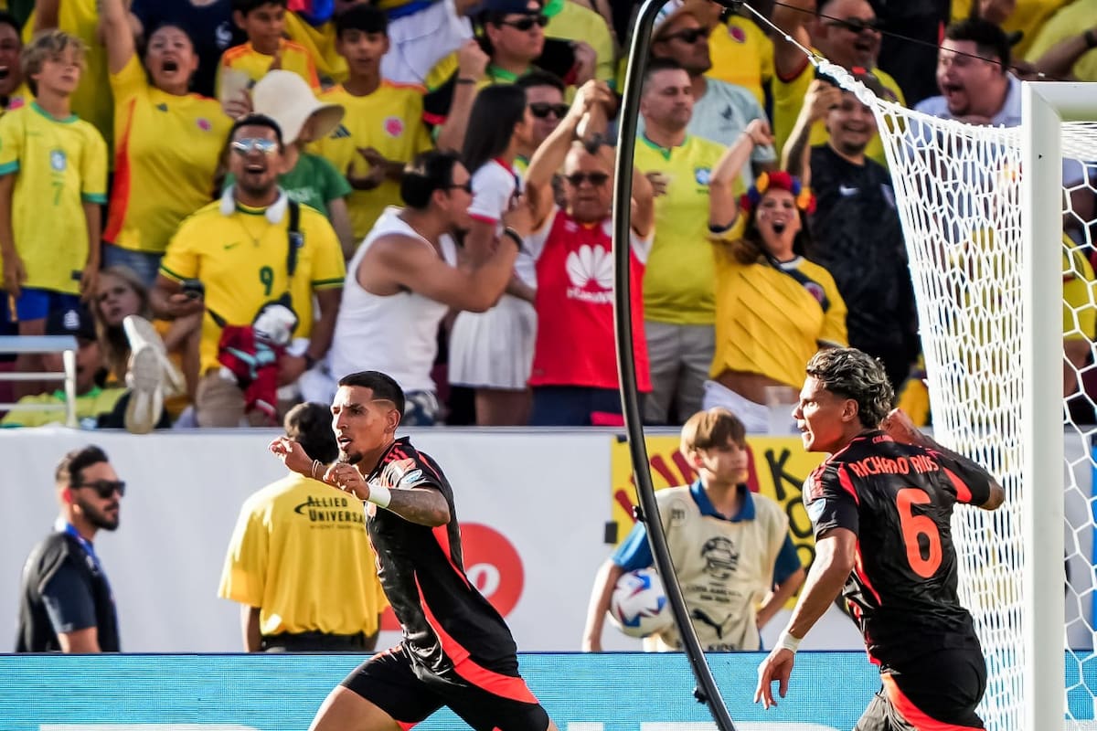 Video: pase magistral de Córdoba y Daniel Muñoz empató el partido ante Brasil