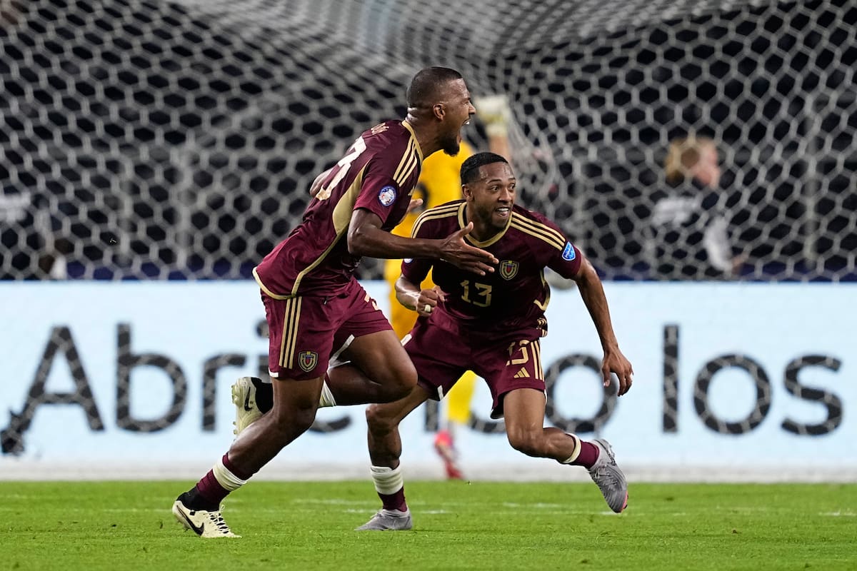 Video: Rondón lo empató para Venezuela con uno de los mejores goles de la Copa