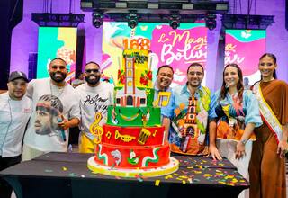 Bolívar celebró su cumpleaños 168 con música y alegría en Festimaría