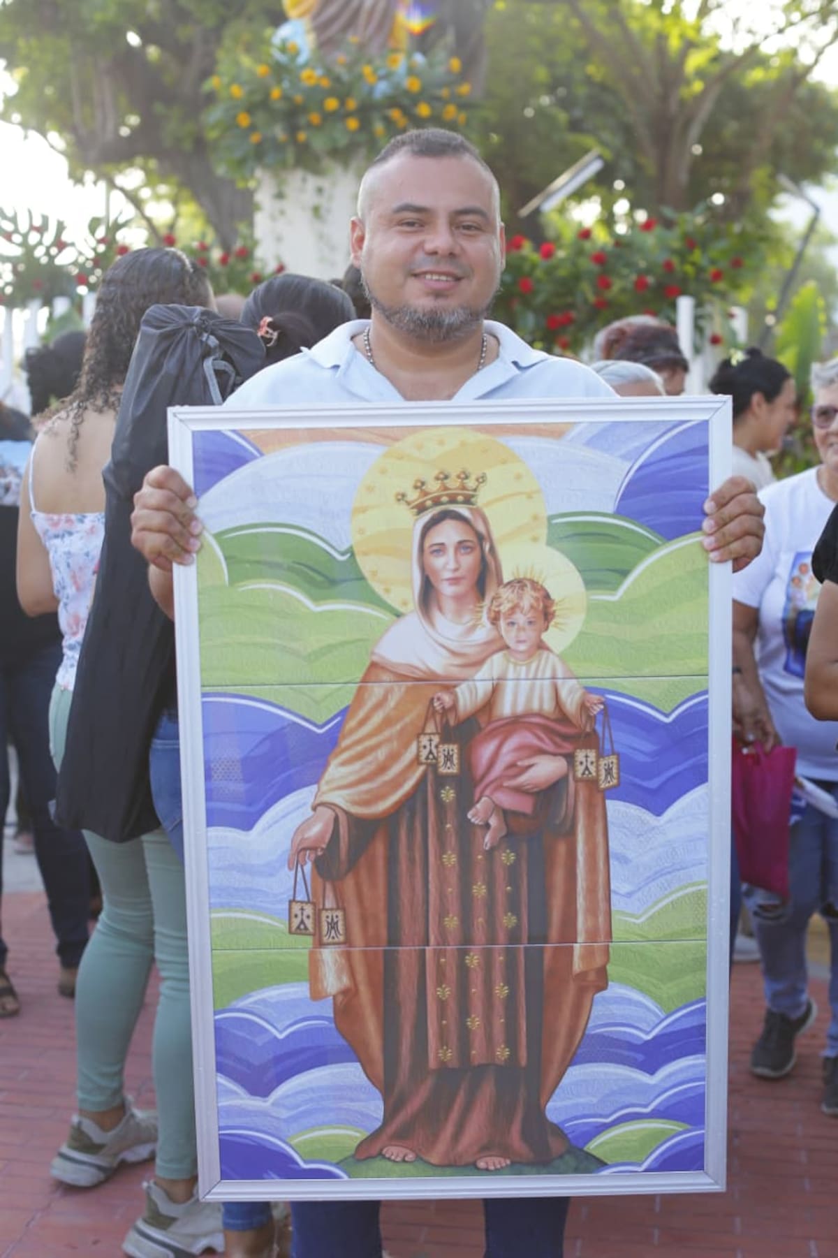 Celebración del Día de la Virgen del Carmen en Blas de Lezo. // Foto: Luis Herrán - El Universal