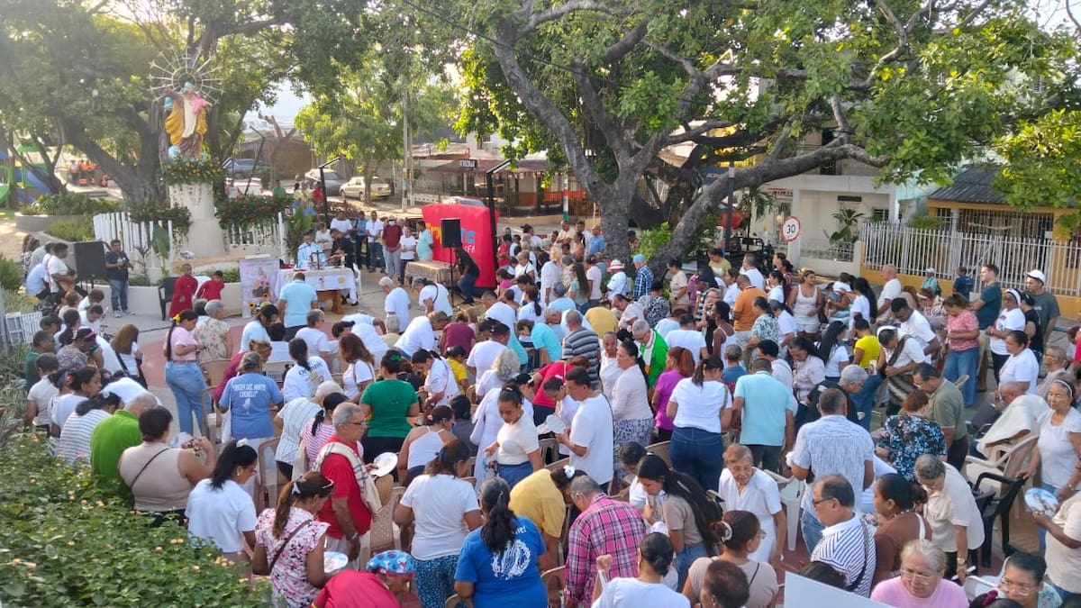Celebración del Día de la Virgen del Carmen en Blas de Lezo. // Foto: Luis Herrán - El Universal