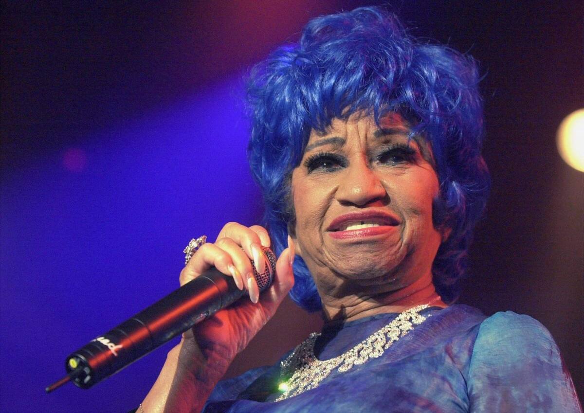 Celia Cruz, legendaria artista. //EFE