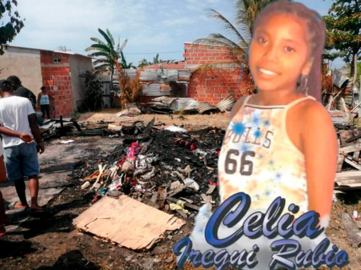 Celia Rubio, muerta en incendio. Foto autorizada por su familia en 2022.
