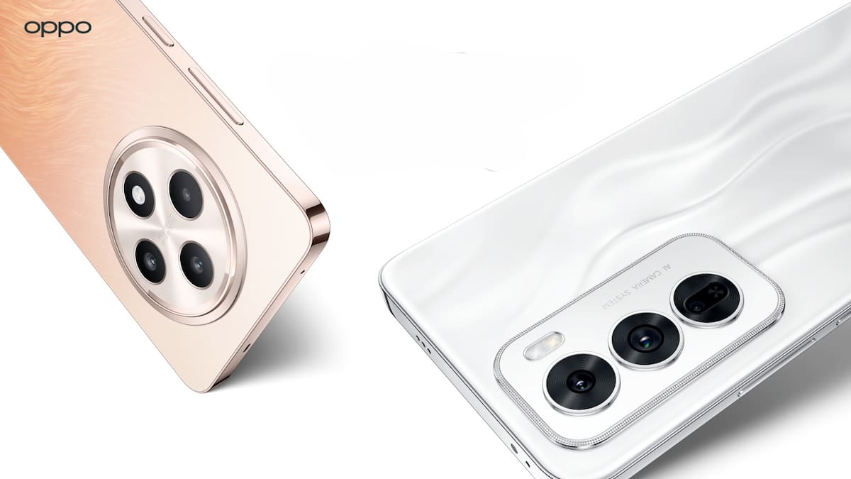 Celulares Oppo Reno 12. // Cortesía
