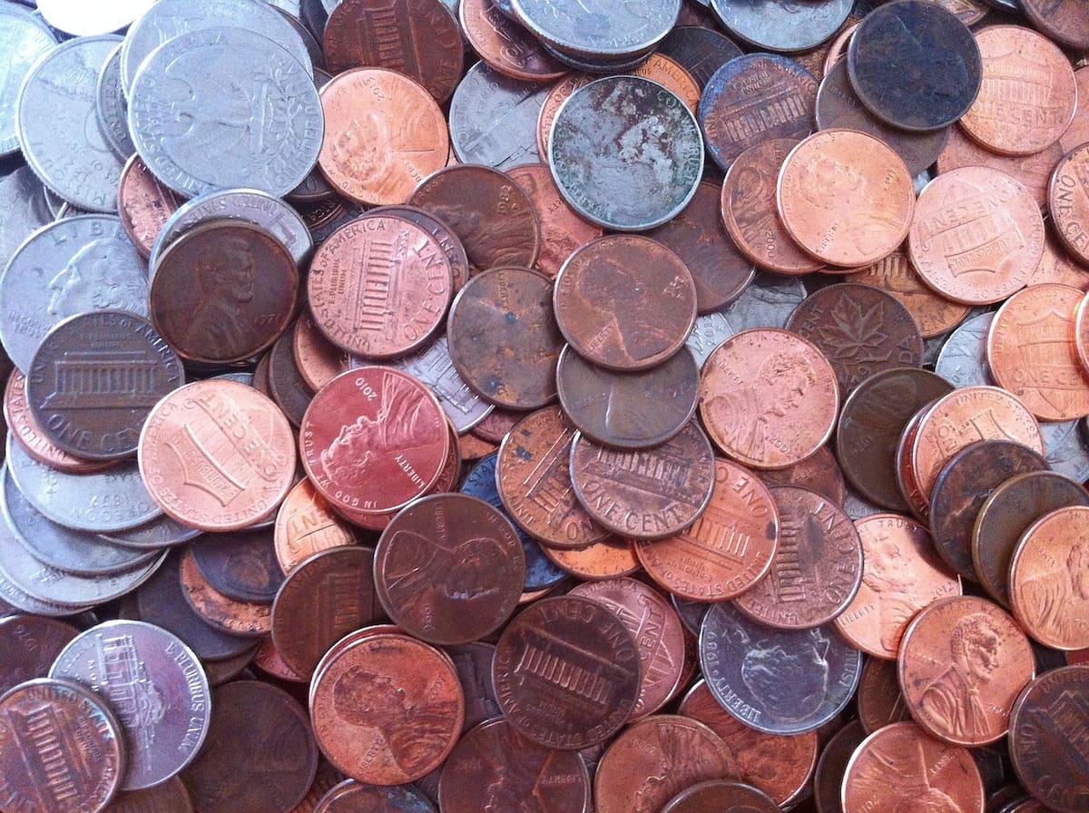 Centavos estadounidenses. //Pixabay