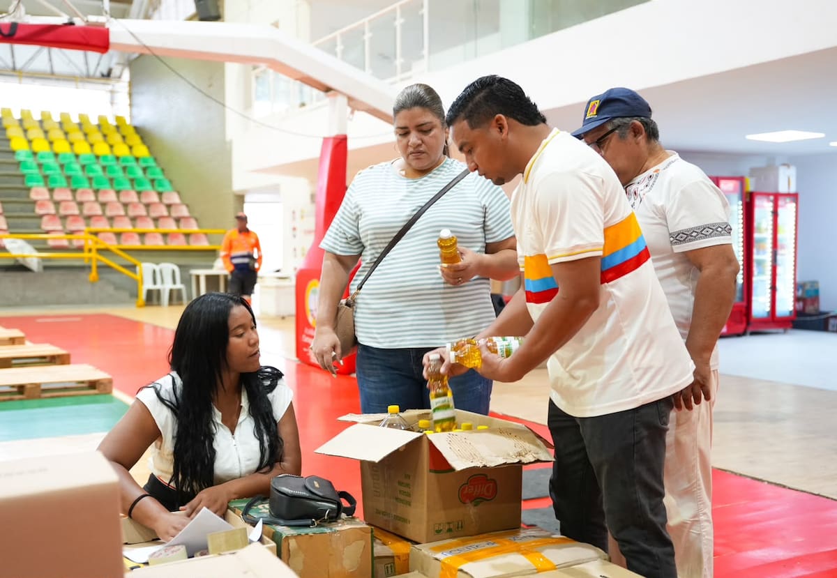 Se seguirán recibiendo donaciones hasta este miércoles, 19 de agosto, a las 5:00 p.m., en el Coliseo Bernardo Caraballo.