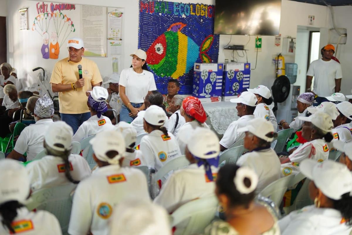 Ararca tendrá un renovado Centro de Atención al Adulto Mayor. // Cortesía - Alcaldía de Cartagena