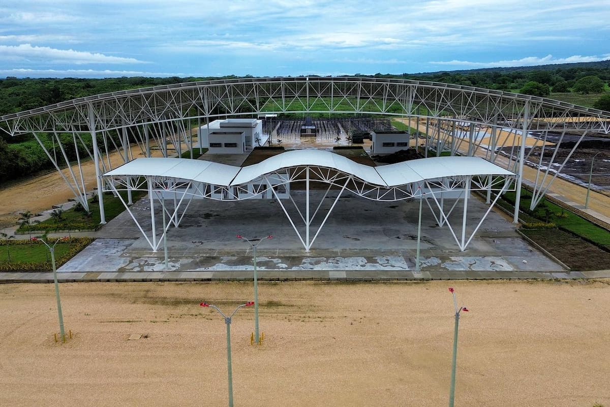 Inauguran Centro de Exposiciones Agropecuarias de Bolívar, en Arjona