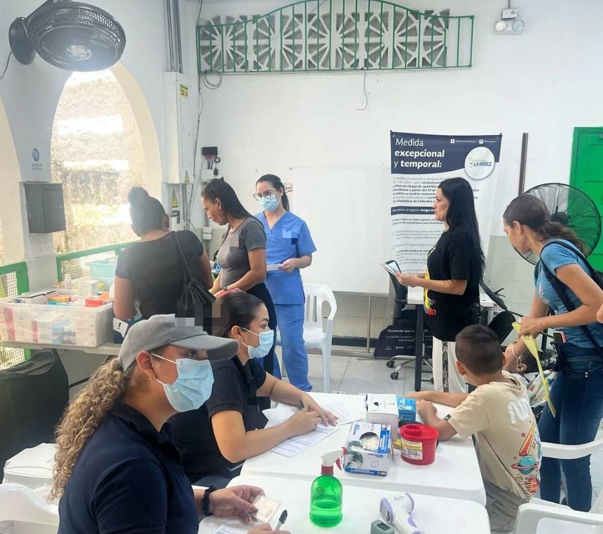 Centro Intégrate ofrece salud gratuita a migrantes en Cartagena. // Foto: cortesía
