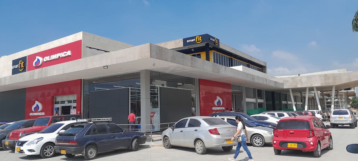 Centro Comercial Plaza 90, en Turbaco. // Archivo -HFA