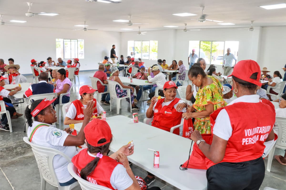 Entregan moderno Centro de Vida para personas mayores en Repelón, Atlántico