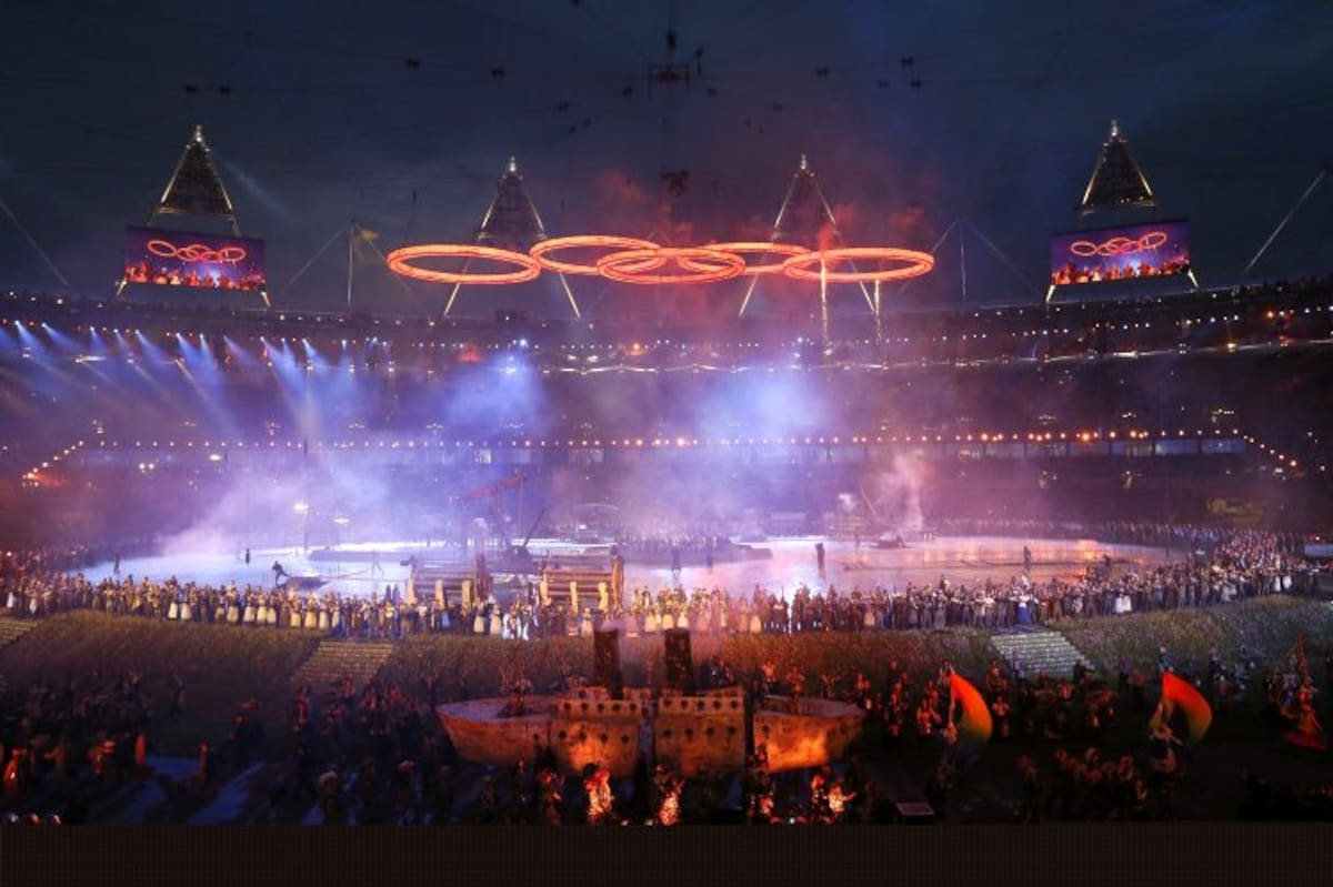 Inauguración de los Juegos Olímpicos de Londres 2012. //EFE