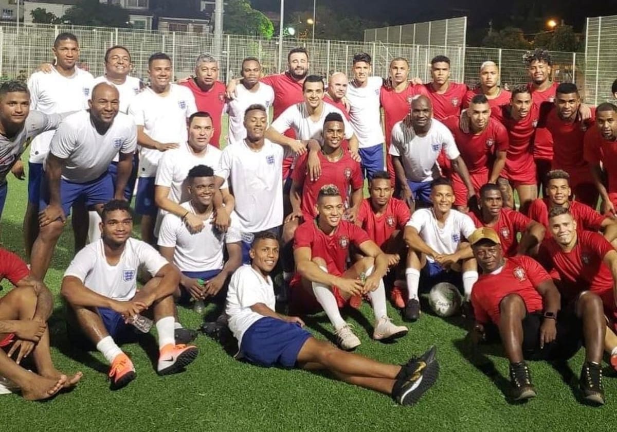 El último baile de fútbol, organizado por Samuel Espinosa. El Chamo le puso su sello al Juego de las Estrellas del Fútbol Bolivarense. //CORTESÍA