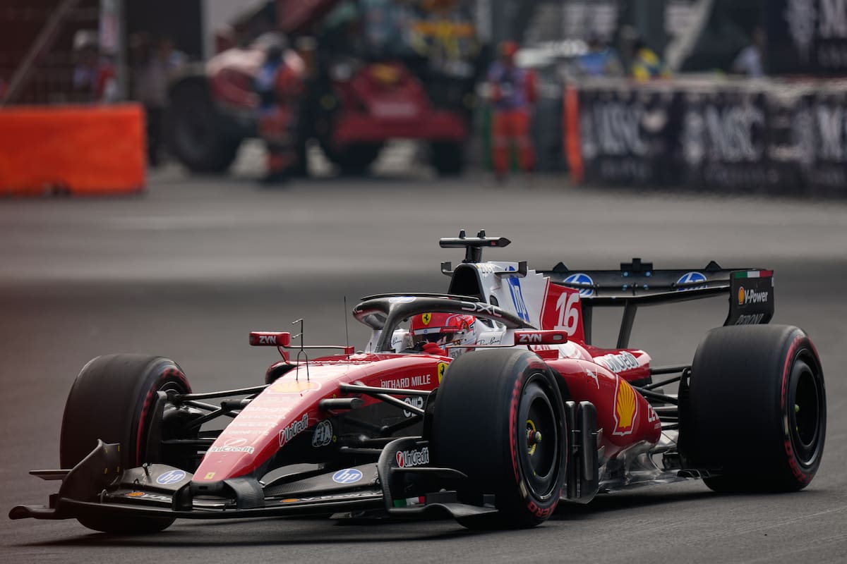 Charles Leclerc fue el más rápido en el primer entrenamiento libre del Gran Premio de México