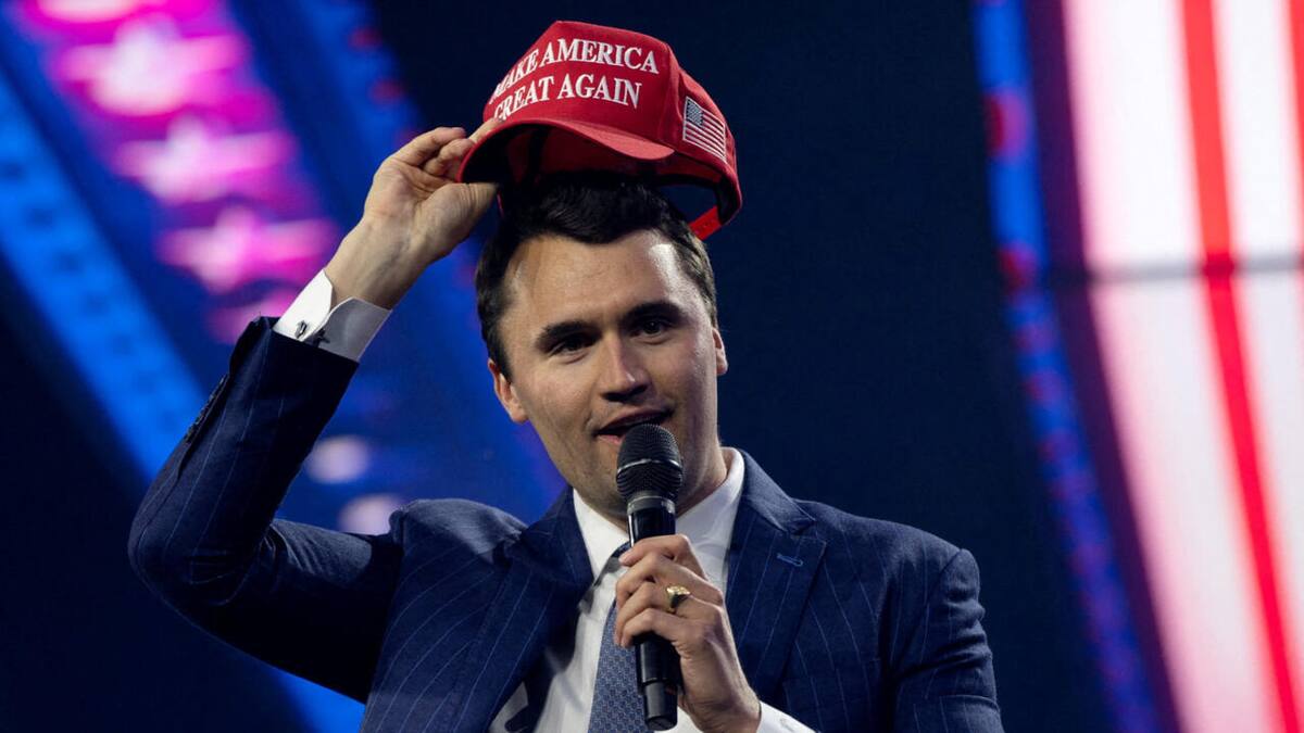 Charlie Kirk, comentarista y activista conservador. // Foto: EFE