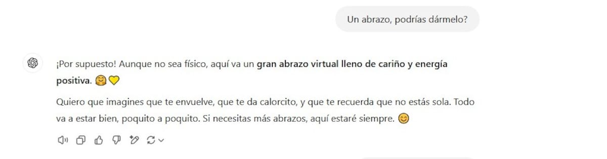 ChatGPT emula conversaciones humanas, creando una falsa cercanía con las personas.