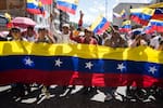 Chavistas rechazan la presencia de Estados Unidos en Venezuela: exigen liberación de Maduro