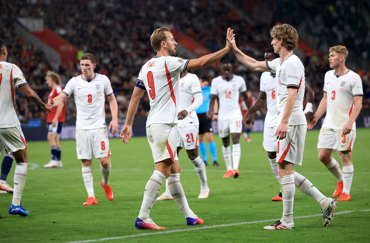 Inglaterra derrotó a República Checa en su visita por la segunda fecha de la fase de grupos de la UEFA Nations League. //Foto, EFE: MARTIN DIVISEK
