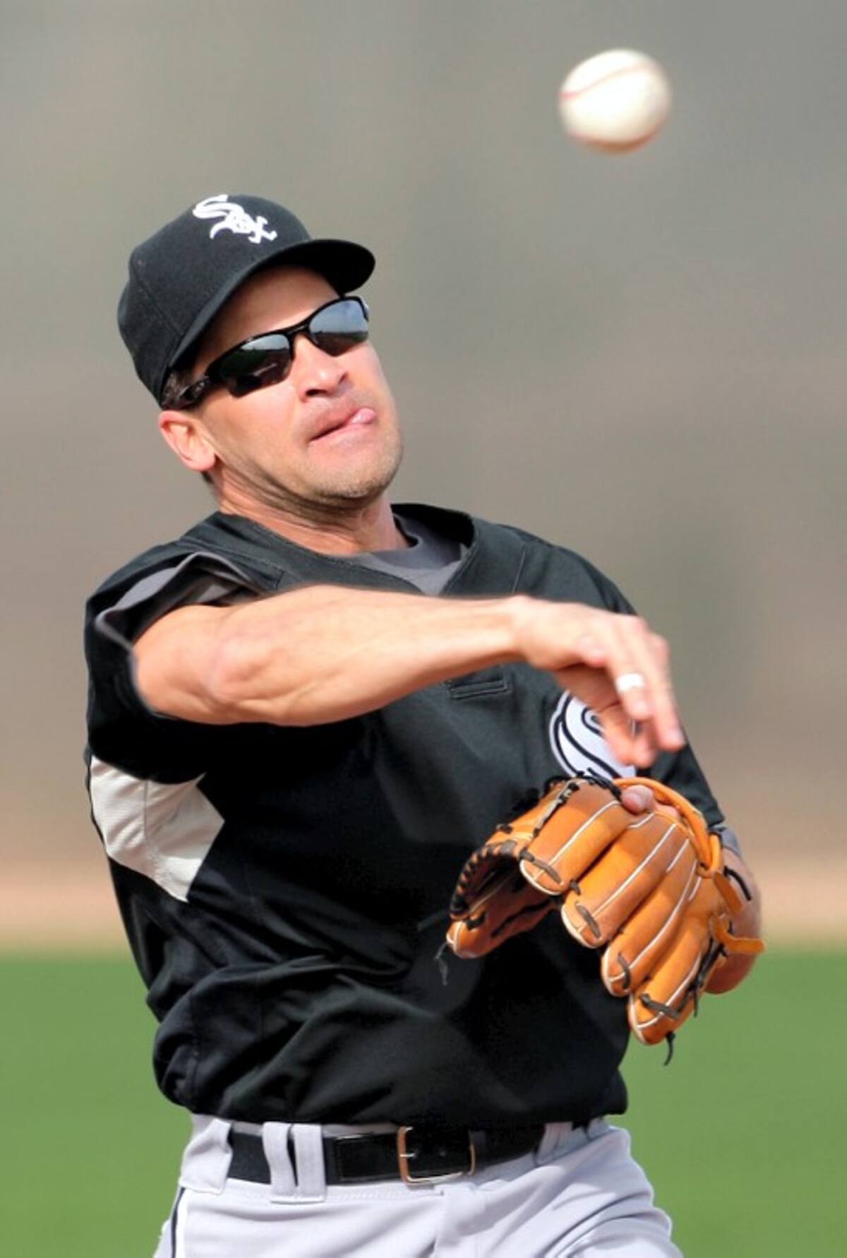 Vizquel, entrenando. AP /Mark Duncan/