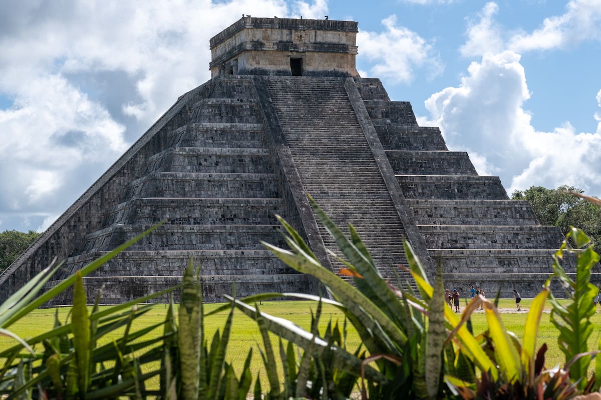Ruinas de la antigua civilización maya en Chichén Itzá, México