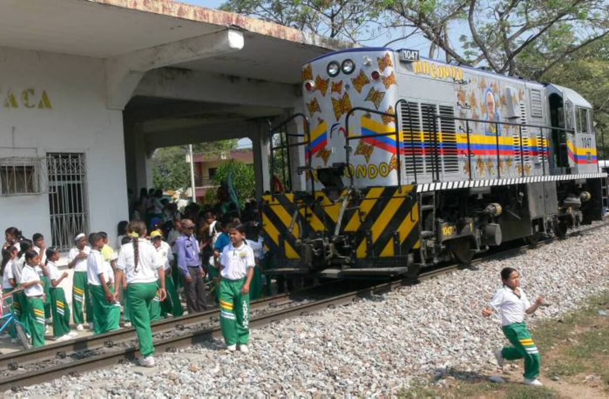 La estación del Tren de Aracataca. Revista Dónde
