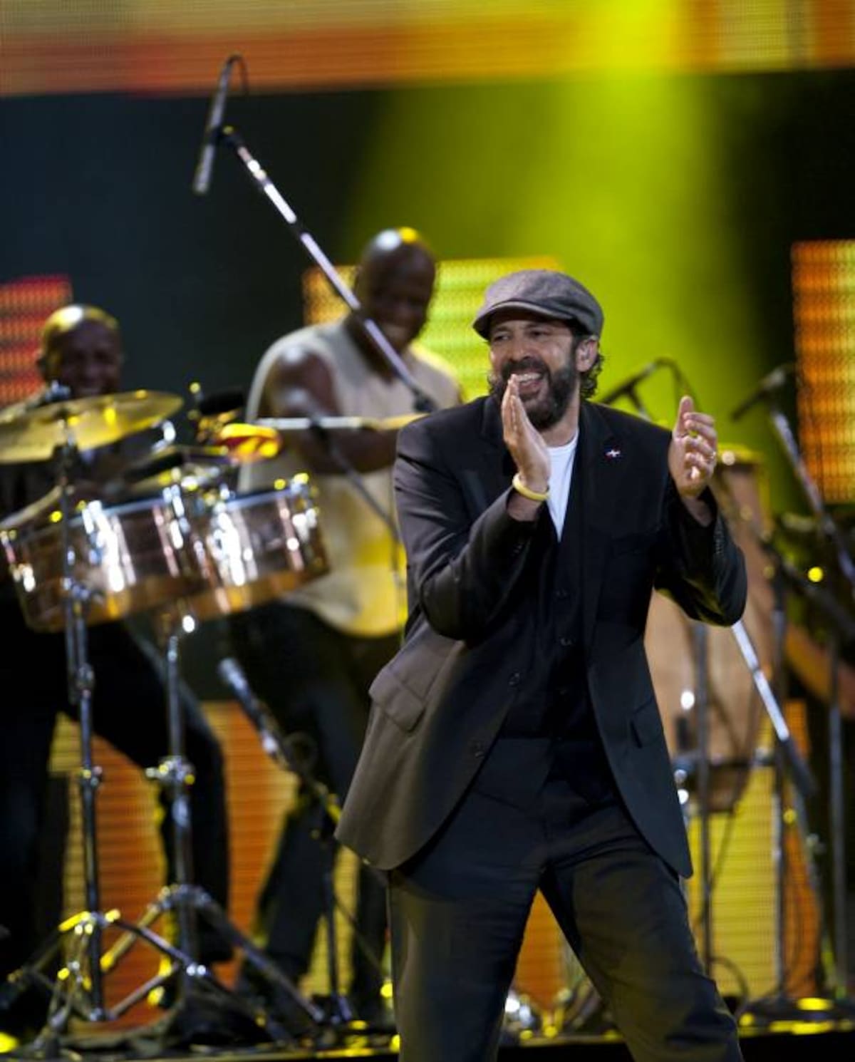 Juan Luis Guerra en Viña del Mar. AFP MARTIN BERNETTI