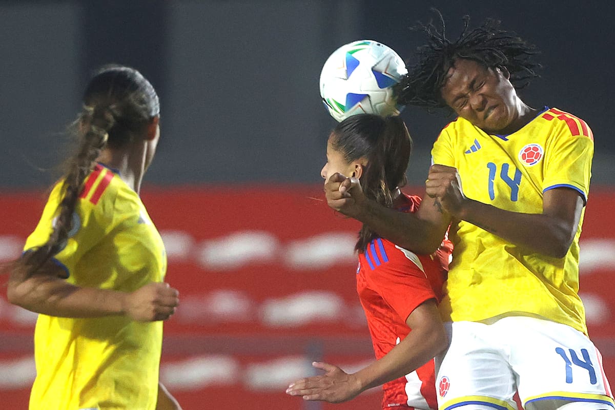 La Selección Colombia Sub-20 empató con Chile en el Sudamericano. //Foto, EFE: Juan Pablo Pino