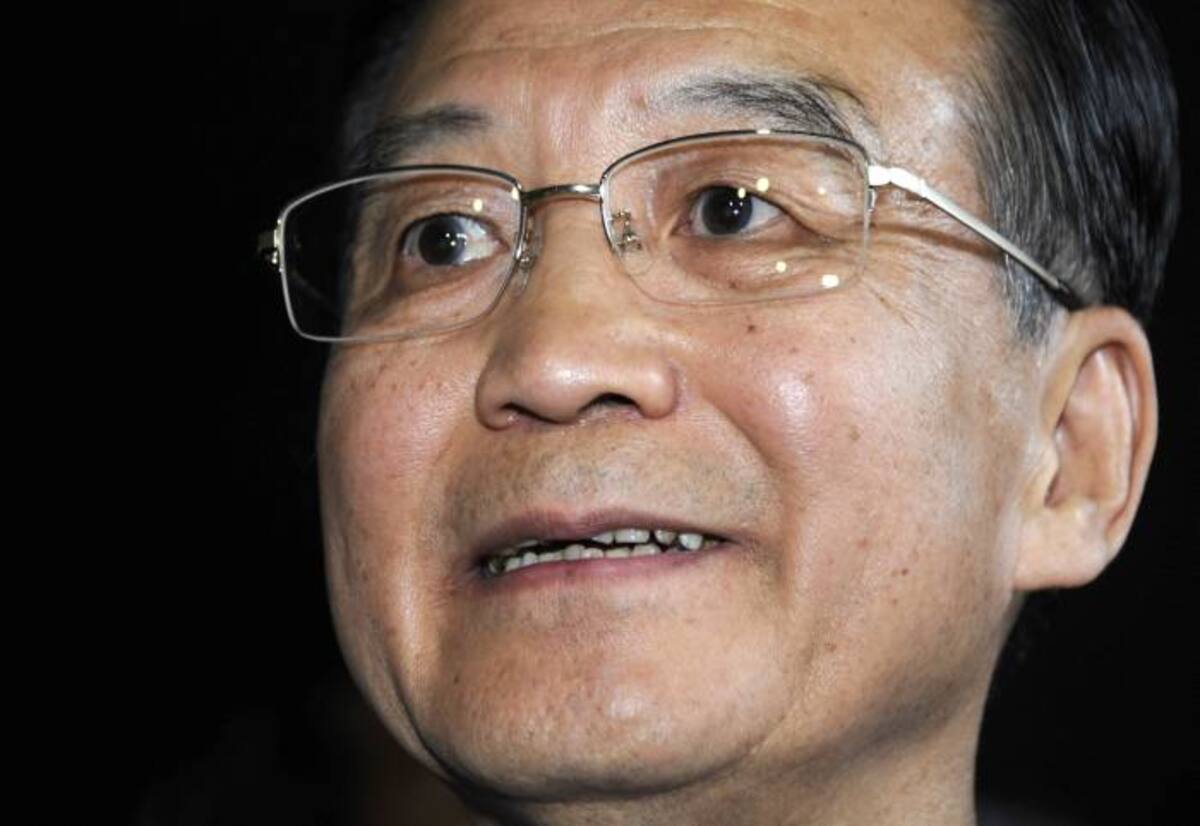 Wen Jiabao, primer ministro chino POOL TOSHIFUMI KITAMURA