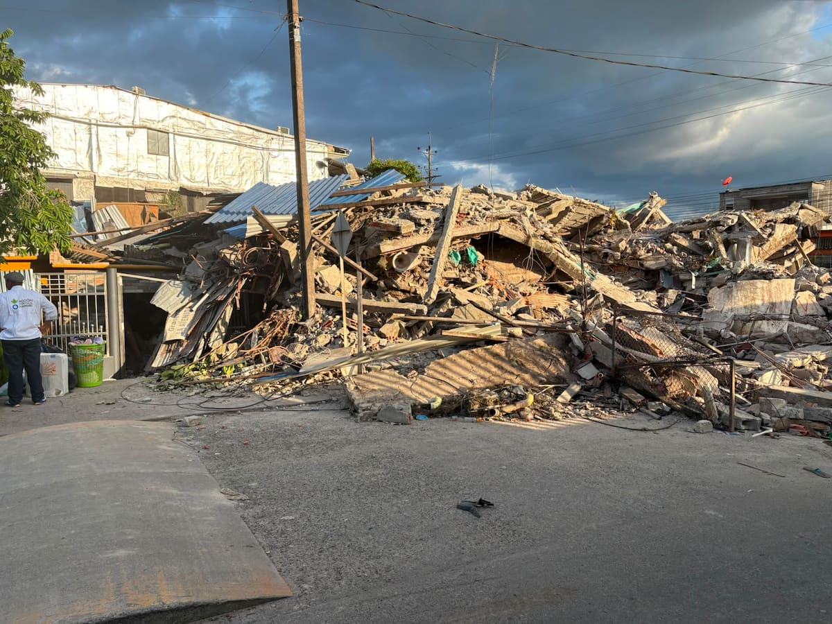Chocó, el otro rostro de la tragedia tras el terremoto en Colombia. // Cortesía (Oficina de Acción Contra el Hambre en el Chocó)