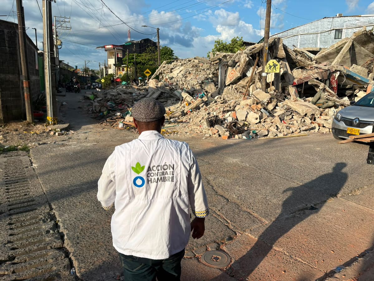 Chocó, el otro rostro de la tragedia tras el terremoto en Colombia. // Cortesía (Oficina de Acción Contra el Hambre en el Chocó)