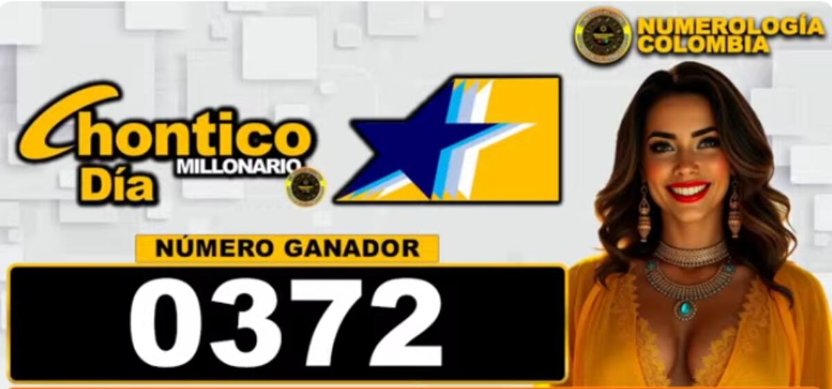 Resultado del sorteo del Chontico Día del 17 de diciembre de 2024. // Captura de pantalla.